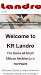 Mobile Screenshot of krlandro.co.za